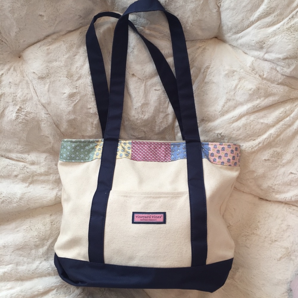 Beach Print Vineyard Vines Martha’s Vineyard Tote